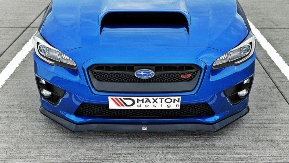 MAXTON DESIGN FRONT SPLITTER V.1 SUBARU WRX STI