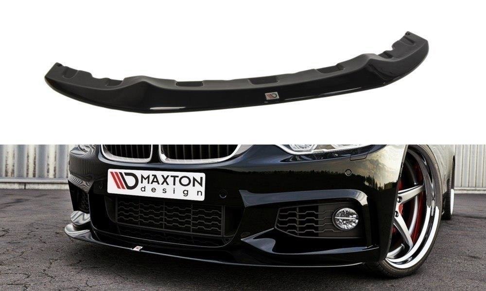 MAXTON DESIGN FRONT SPLITTER V.2 BMW 4 F32 M-PACK (GTS-LOOK)