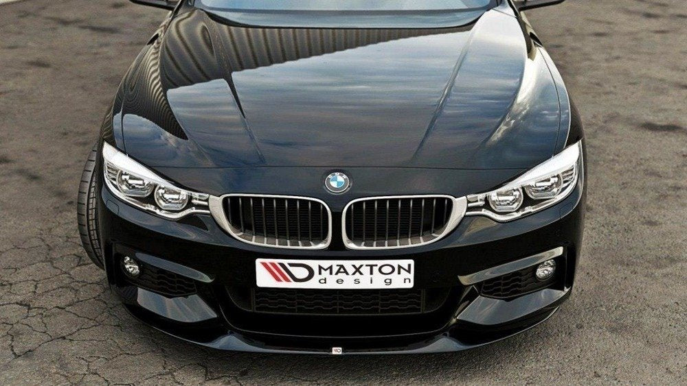 MAXTON DESIGN FRONT SPLITTER V.2 BMW 4 F32 M-PACK (GTS-LOOK)