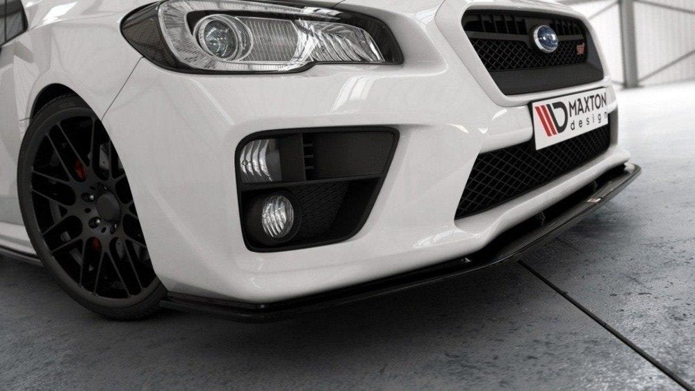 MAXTON DESIGN FRONT SPLITTER V.2 SUBARU WRX STI