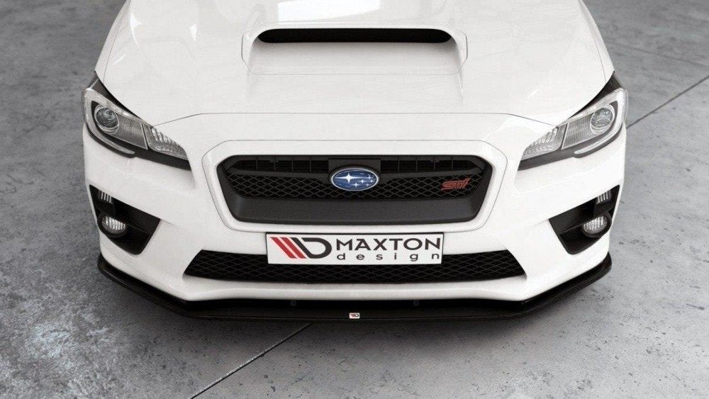 MAXTON DESIGN FRONT SPLITTER V.2 SUBARU WRX STI