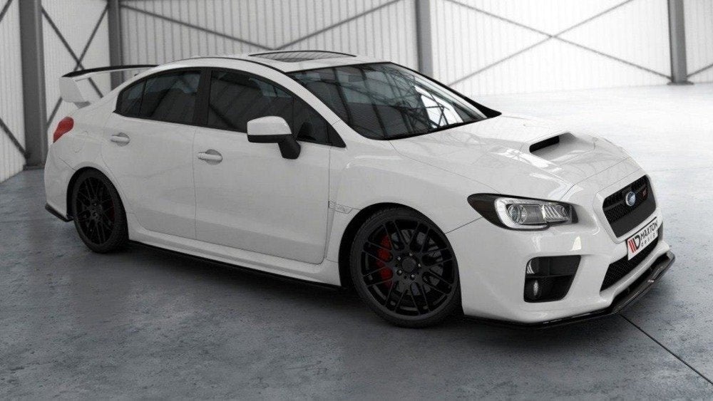 MAXTON DESIGN FRONT SPLITTER V.2 SUBARU WRX STI