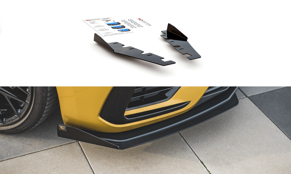 MAXTON DESIGN Front Splitter FLAPS VOLKSWAGEN ARTEON R-LINE