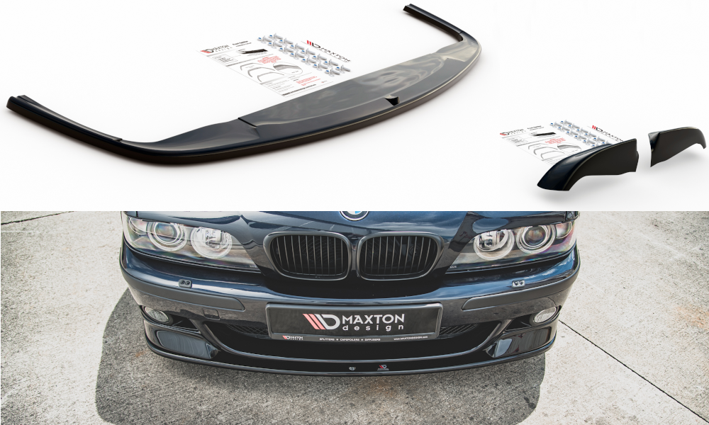 MAXTON DESIGN FRONT SIDE SPLITTERS + FRONT SPLITTER SET BMW M5 E39