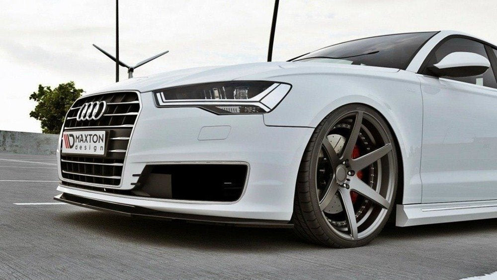 MAXTON DESIGN FRONT SPLITTER AUDI A6 ULTRA C7 FL