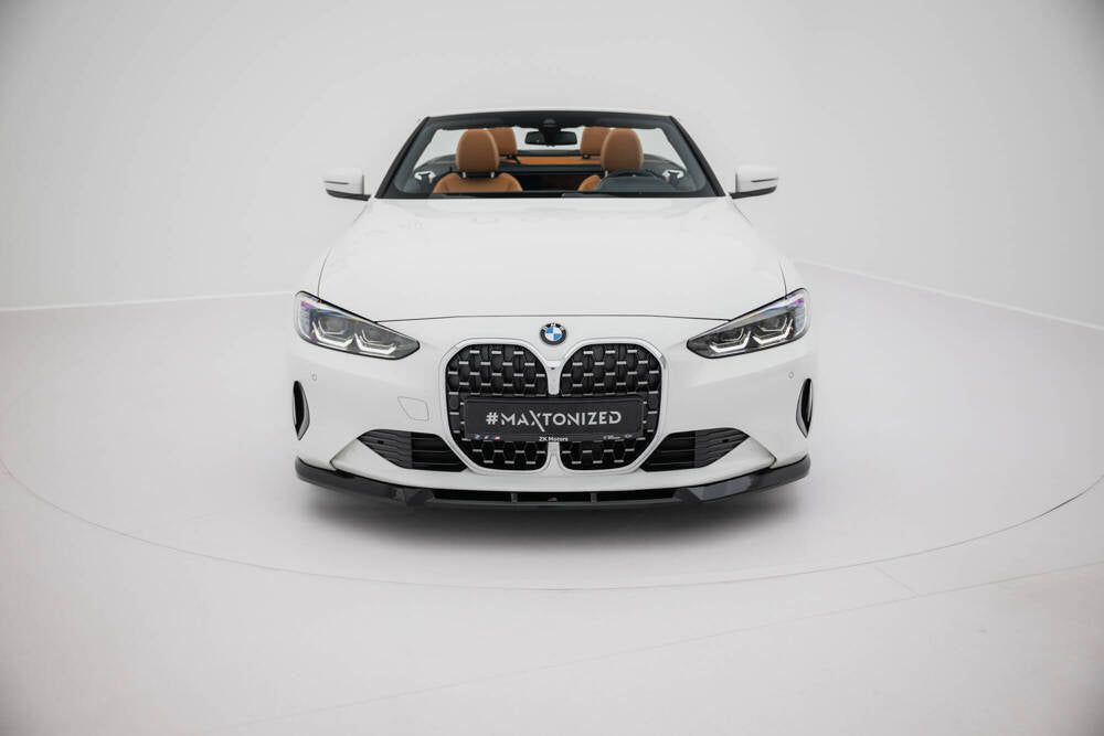MAXTON DESIGN Front Splitter BMW 4 Coupe / Cabrio G22 / G23