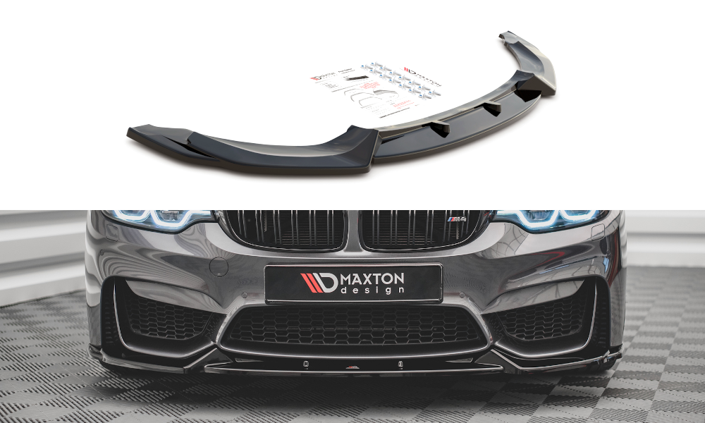 MAXTON DESIGN FRONT SPLITTER BMW M4 F82