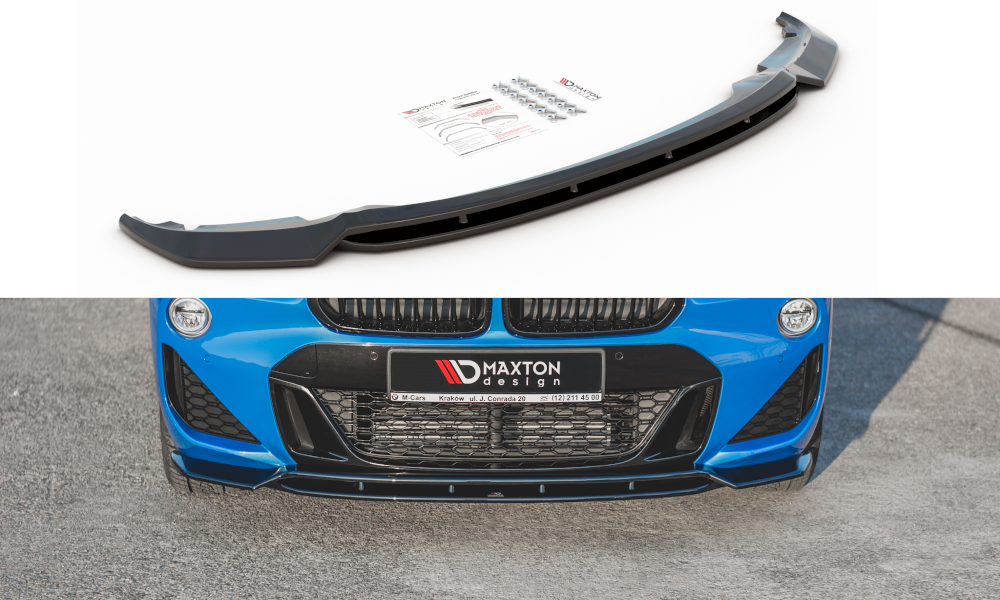 MAXTON DESIGN FRONT SPLITTER BMW X2 F39 M-PACK