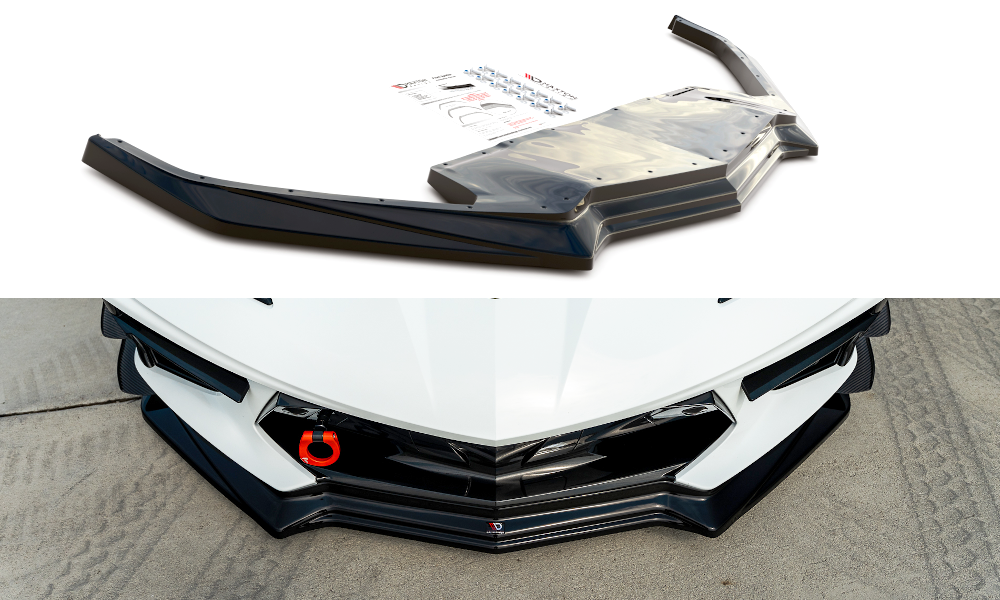 MAXTON DESIGN FRONT SPLITTER CHEVROLET CORVETTE C8