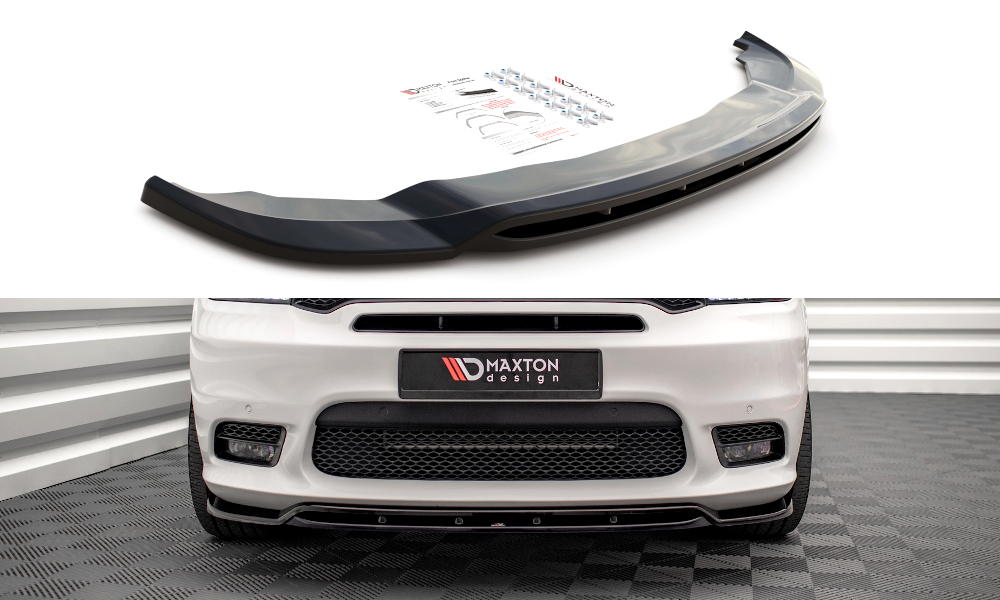 MAXTON DESIGN FRONT SPLITTER DODGE DURANGO RT MK3 FACELIFT