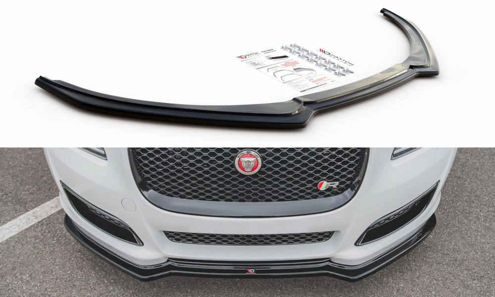 MAXTON DESIGN FRONT SPLITTER JAGUAR XJ X351 FACELIFT