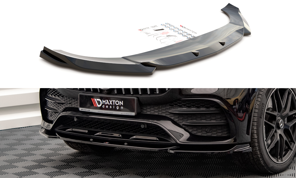 MAXTON DESIGN FRONT SPLITTER MERCEDES-AMG / AMG-LINE GLE COUPE / SUV C167 / W167