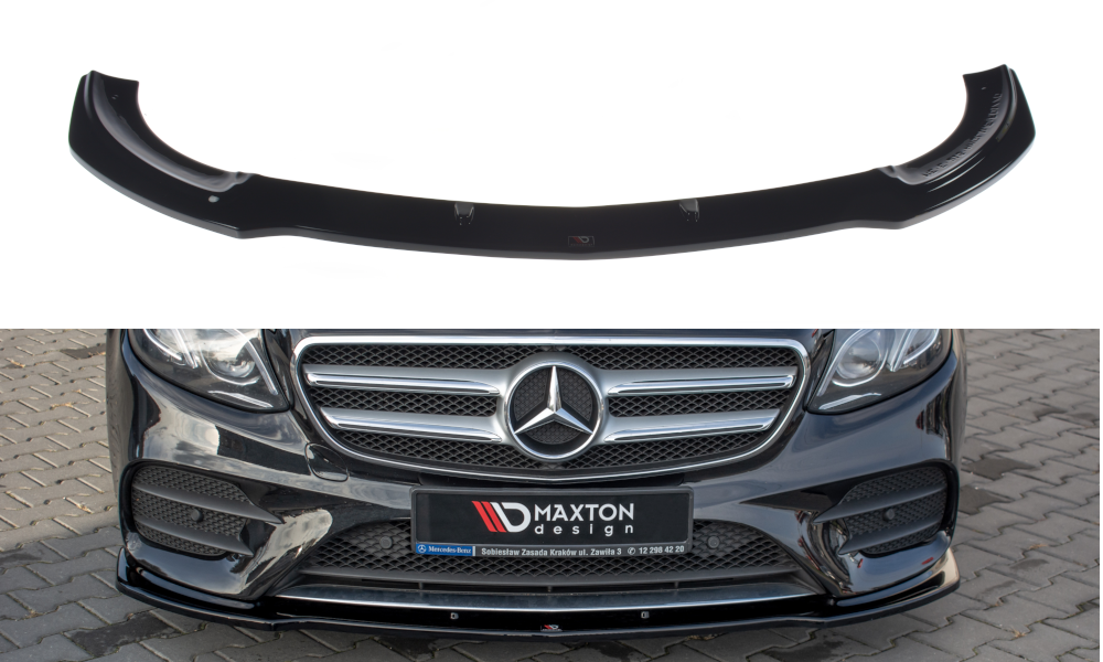 MAXTON DESIGN FRONT SPLITTER MERCEDES-BENZ E43 AMG / AMG-LINE W213