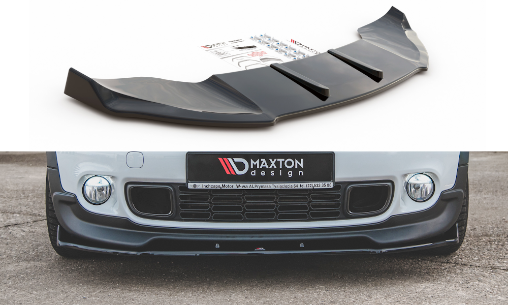 MAXTON DESIGN FRONT SPLITTER MINI COUNTRYMAN MK1 JCW