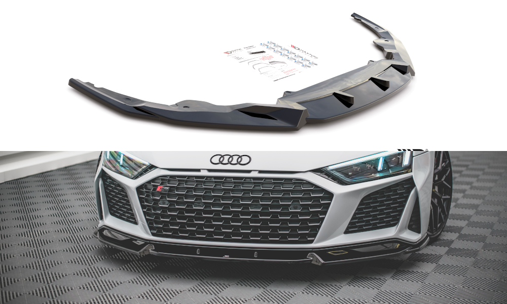 MAXTON DESIGN FRONT SPLITTER V.1 AUDI R8 MK2 FACELIFT