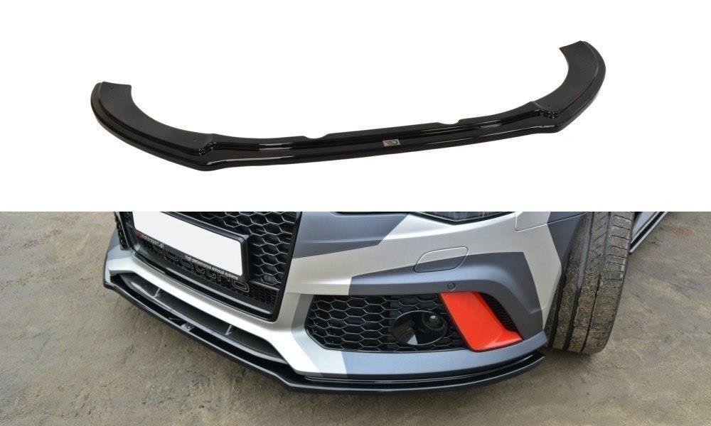 MAXTON DESIGN FRONT SPLITTER V.1 AUDI RS6 C7 / C7 FL