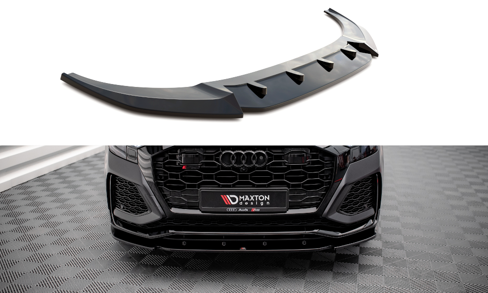 MAXTON DESIGN FRONT SPLITTER V.1 AUDI RSQ8 MK1