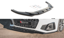 Load image into Gallery viewer, MAXTON DESIGN FRONT SPLITTER V.1 AUDI S5 / A5 S-LINE F5 FACELIFT