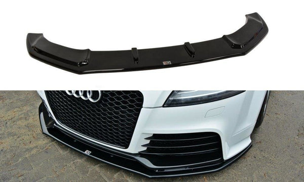 Frontdiffusor Splitter V2 Maxton Design Glänzend Schwarz Für Audi Rs3