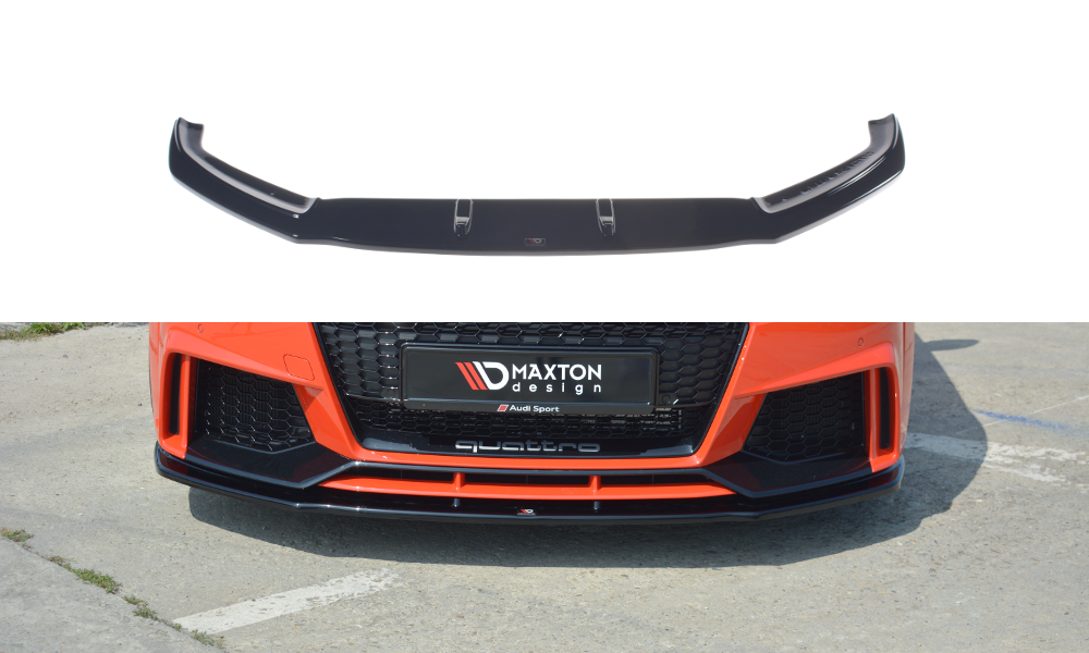 MAXTON DESIGN FRONT SPLITTER V.1 AUDI TT RS 8S