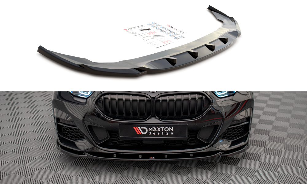 MAXTON DESIGN FRONT SPLITTER V.1 BMW 2 GRAN COUPE M-PACK F44