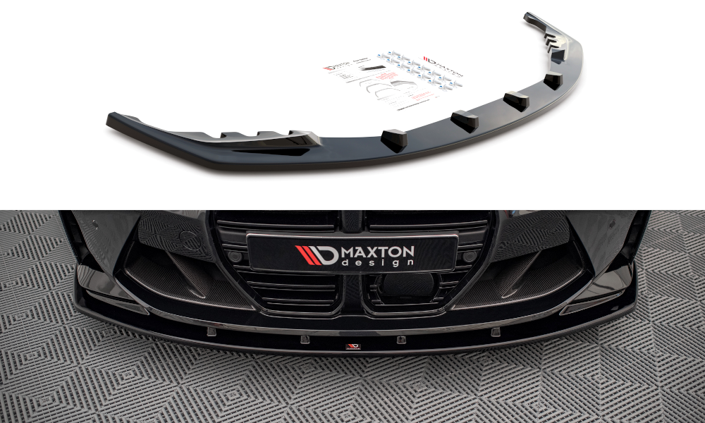 MAXTON DESIGN FRONT SPLITTER V.1 BMW M4 G82 / M3 G80