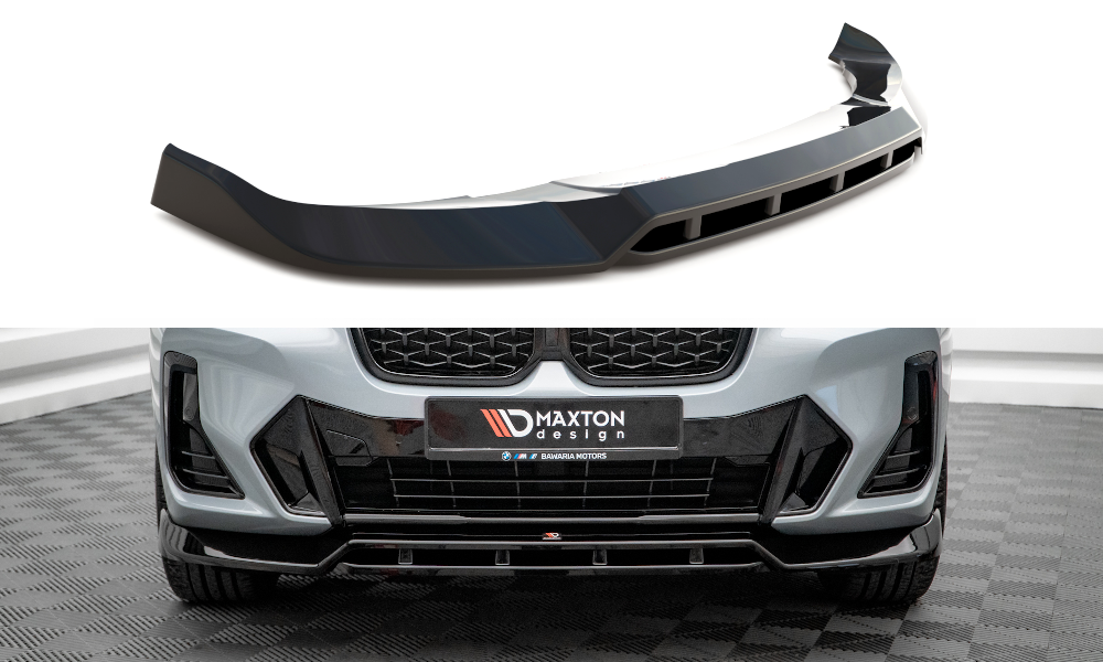 MAXTON DESIGN FRONT SPLITTER V.1 BMW X4 M-PACK G02 FACELIFT