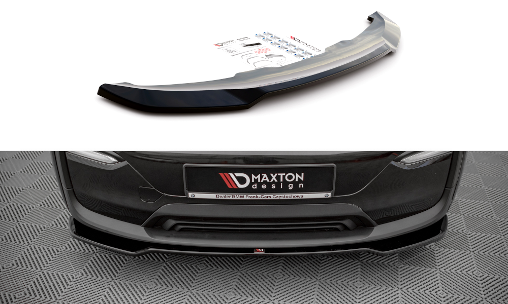 MAXTON DESIGN FRONT SPLITTER V.1 BMW I3 MK1 FACELIFT