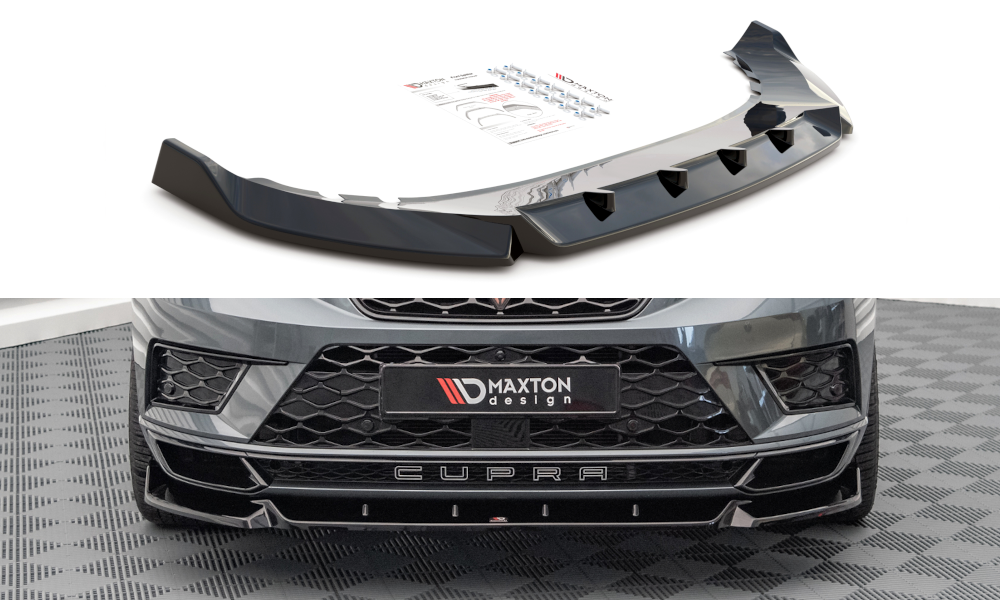 MAXTON DESIGN FRONT SPLITTER V.1 CUPRA ATECA