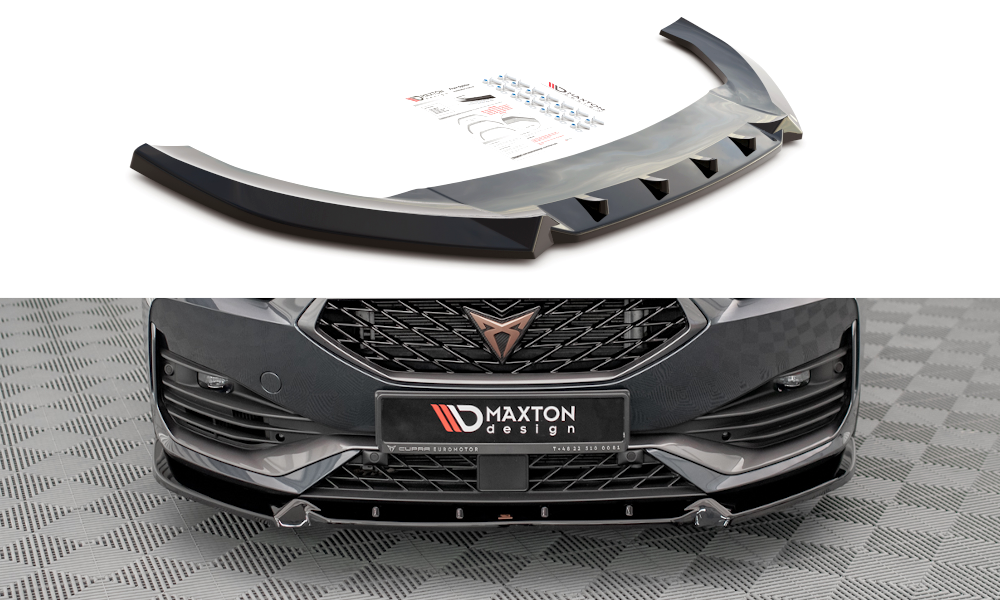 MAXTON DESIGN FRONT SPLITTER V.1 CUPRA LEON