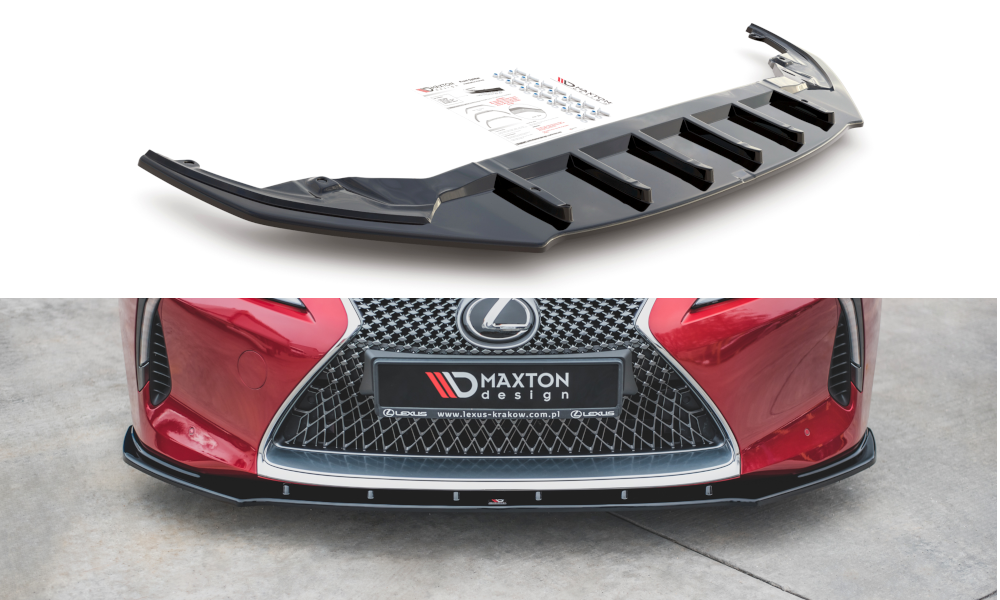 MAXTON DESIGN FRONT SPLITTER V.1 LEXUS LC 500