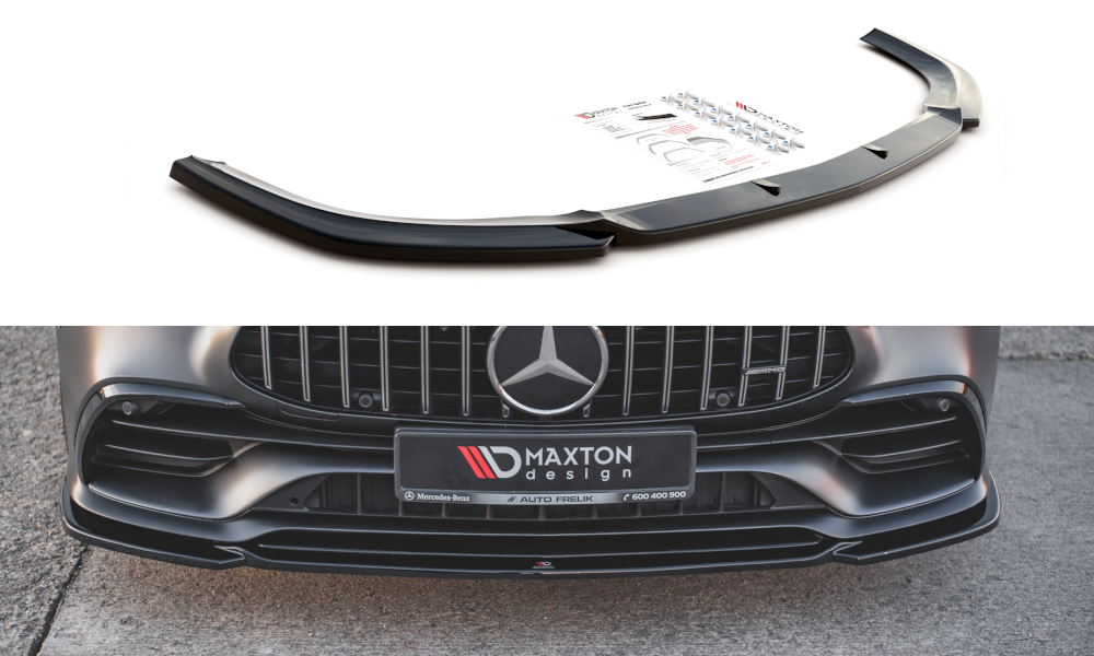 MAXTON DESIGN FRONT SPLITTER V.1 MERCEDES-AMG GT 53 4-DOOR COUPE