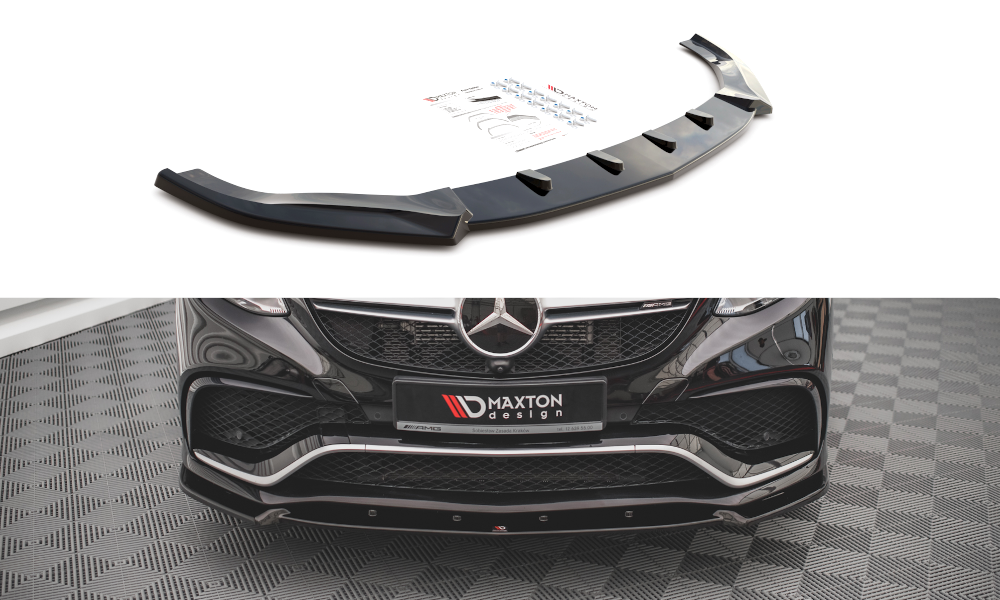 MAXTON DESIGN FRONT SPLITTER V.1 MERCEDES-BENZ GLE COUPE 63AMG C292