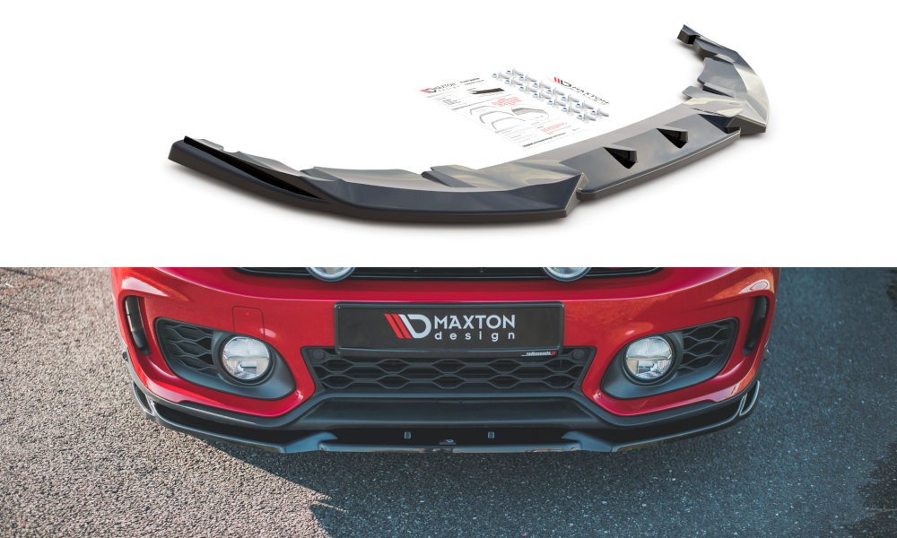 MAXTON DESIGN FRONT SPLITTER V.1 MINI COUNTRYMAN MK2 F60 JCW