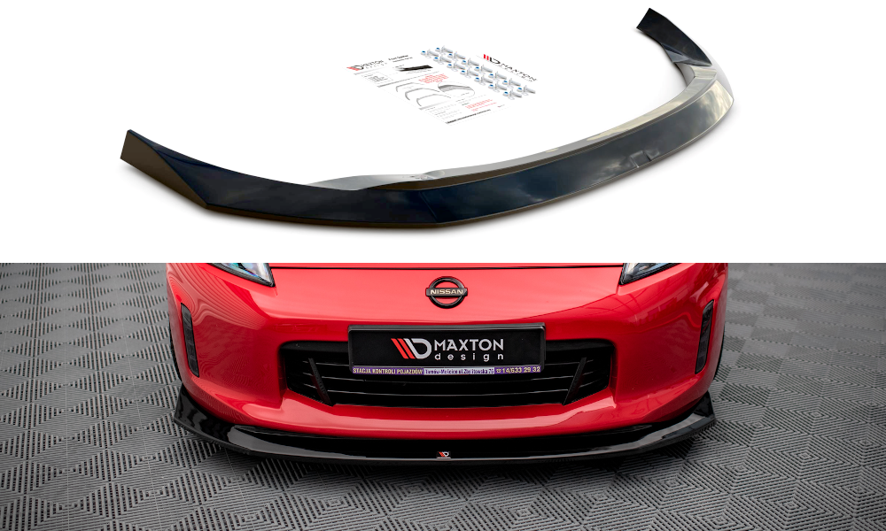 MAXTON DESIGN FRONT SPLITTER V.1 NISSAN 370Z FACELIFT