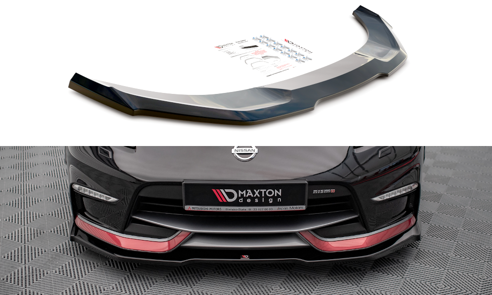 MAXTON DESIGN FRONT SPLITTER V.1 NISSAN 370Z NISMO FACELIFT