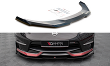 Load image into Gallery viewer, MAXTON DESIGN FRONT SPLITTER V.1 NISSAN 370Z NISMO FACELIFT