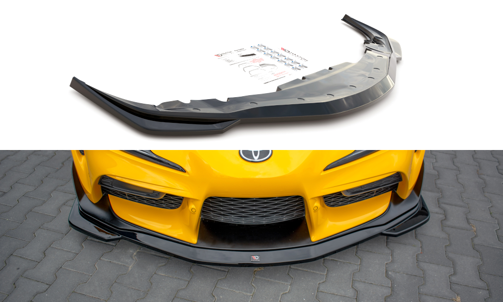 MAXTON DESIGN FRONT SPLITTER V.1 TOYOTA SUPRA MK5