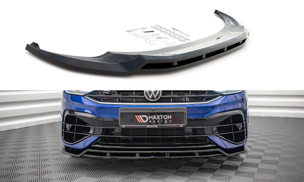 MAXTON DESIGN FRONT SPLITTER V.1 VOLKSWAGEN TIGUAN R MK2 FACELIFT