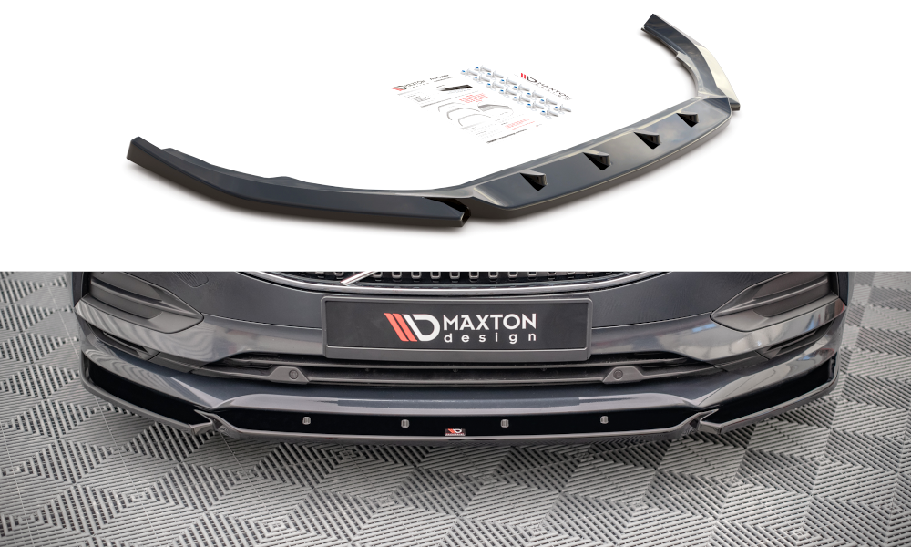 MAXTON DESIGN FRONT SPLITTER V.1 VOLVO V90 MK2