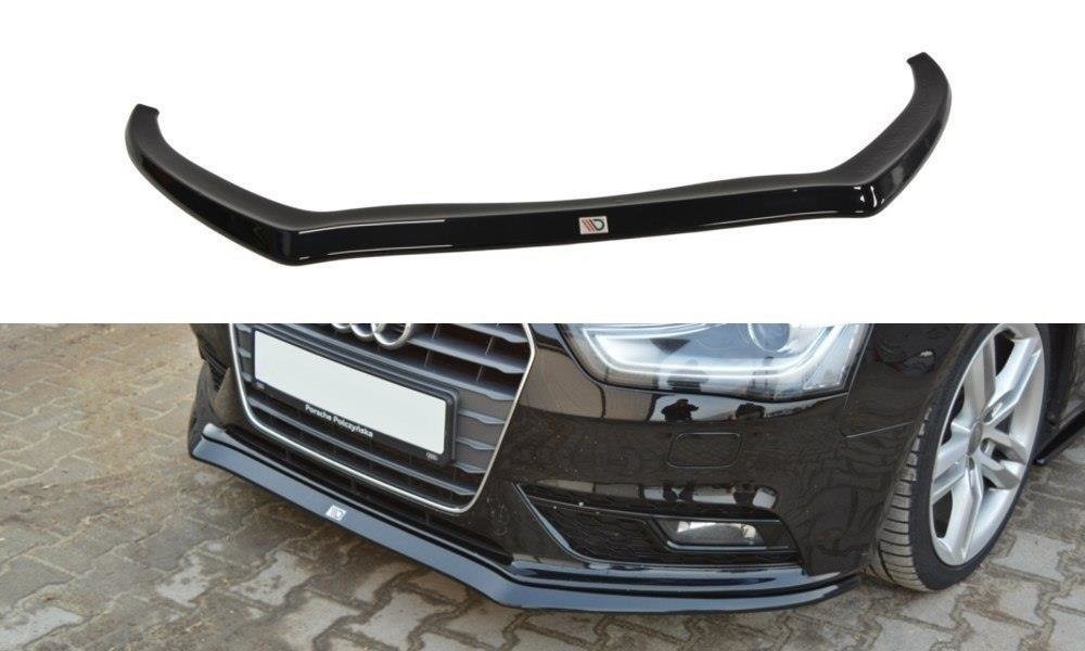 MAXTON DESIGN FRONT SPLITTER V.2 AUDI A4 B8 FL