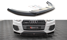 Load image into Gallery viewer, MAXTON DESIGN FRONT SPLITTER V.2 AUDI Q3 S-LINE 8U FACELIFT