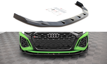 Load image into Gallery viewer, MAXTON DESIGN FRONT SPLITTER V.2 AUDI RS3 8Y