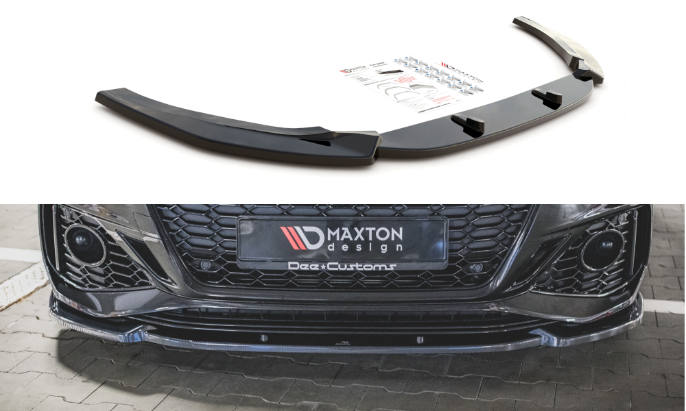 MAXTON DESIGN FRONT SPLITTER V.2 AUDI RS5 F5 FACELIFT