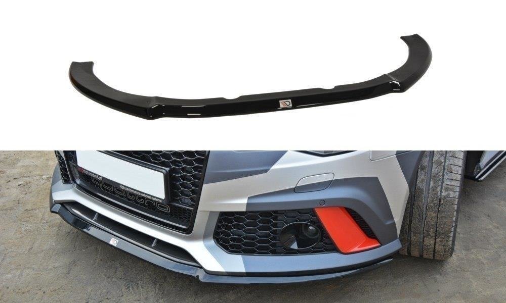 MAXTON DESIGN FRONT SPLITTER V.2 AUDI RS6 C7 / C7 FL