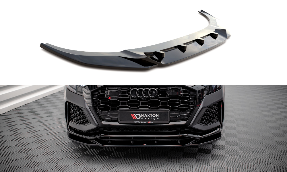 MAXTON DESIGN FRONT SPLITTER V.2 AUDI RSQ8 MK1