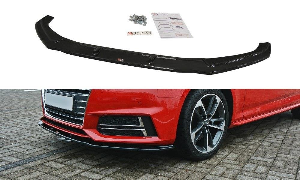 MAXTON DESIGN FRONT SPLITTER V.2 AUDI S4 / A4 S-LINE B9