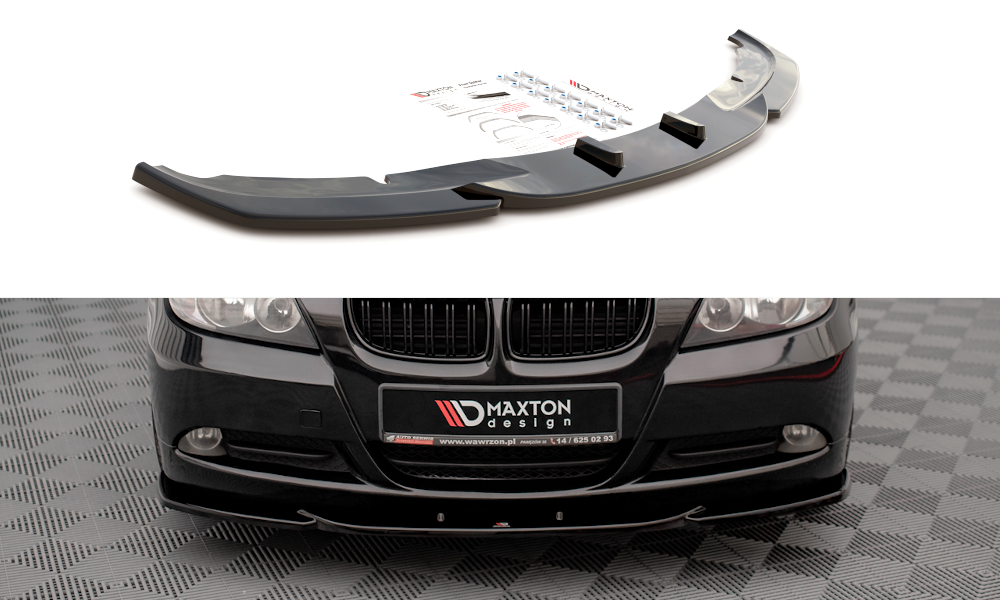 MAXTON DESIGN FRONT SPLITTER V.2 BMW 3 E90