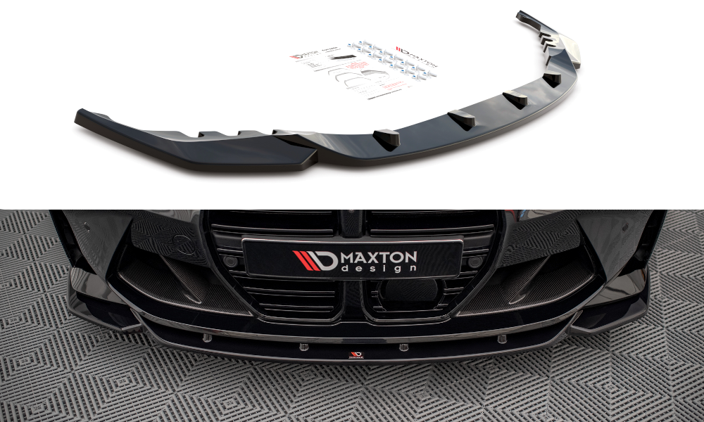 MAXTON DESIGN FRONT SPLITTER V.2 BMW M4 G82 / M3 G80