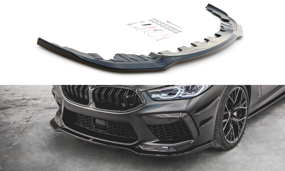 MAXTON DESIGN FRONT SPLITTER V.2 BMW M8 GRAN COUPE F93 / COUPE F92